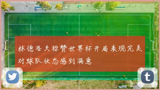 林德洛夫称赞世界杯开局表现完美对球队状态感到满意